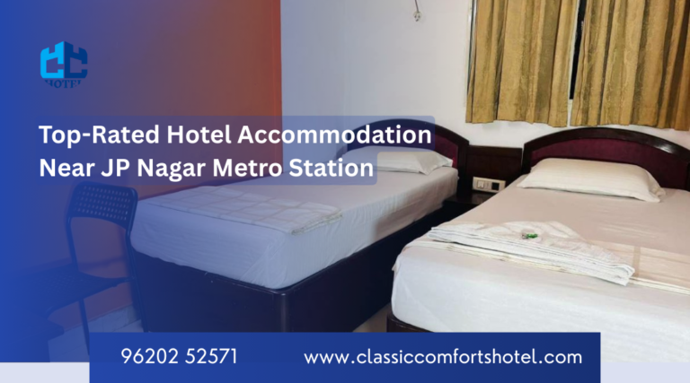Hotel rooms near JP Nagar Metro